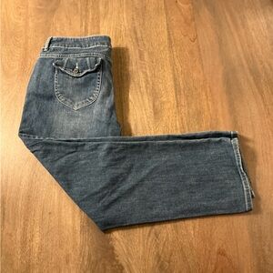 Vera Wang straight leg denim